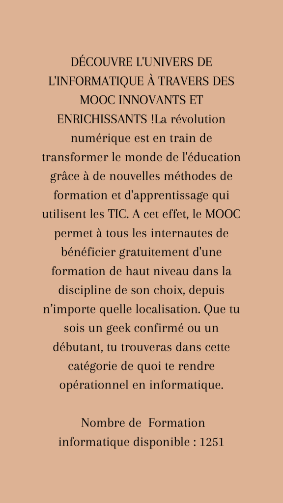https://www.my-mooc.com/fr/categorie/informatique
